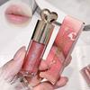 Moisturizing Plump and Sparkling Lip Gloss Mirror Water Lip Glaze Moisturizing Lip Oil Diamond Shimmer Glitter Liquid Lipsticks