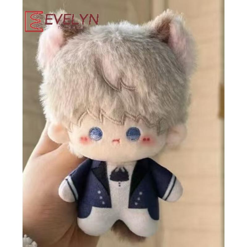 Evelyn Game Love And Deepspace 10CM Pendant doll With Magnetic Tail Stuffed Dolls Cat Plushies Keychain Decoration Unisex Gifts