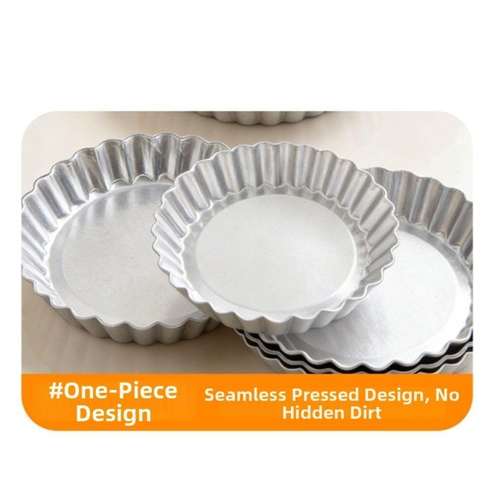 Edge-patterned Egg Tart Molds Nonstick Pie Plate Mould Bakeware Quiche Pans  Kitchen Tools