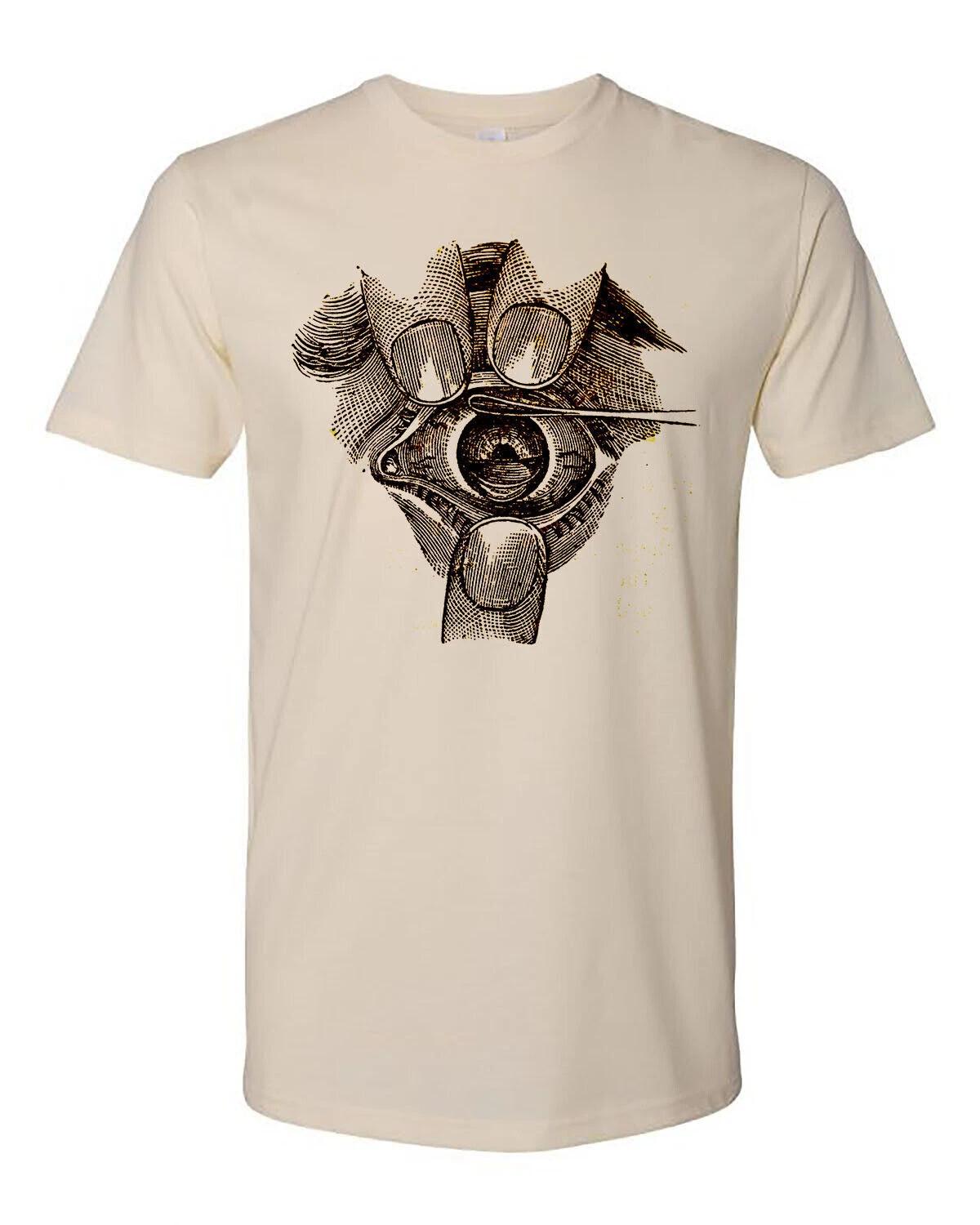 Коттедж Cult Clothing Футболка 100% Хлопок Оккультный Гот Медицинский Викторианский Глаз 2XL