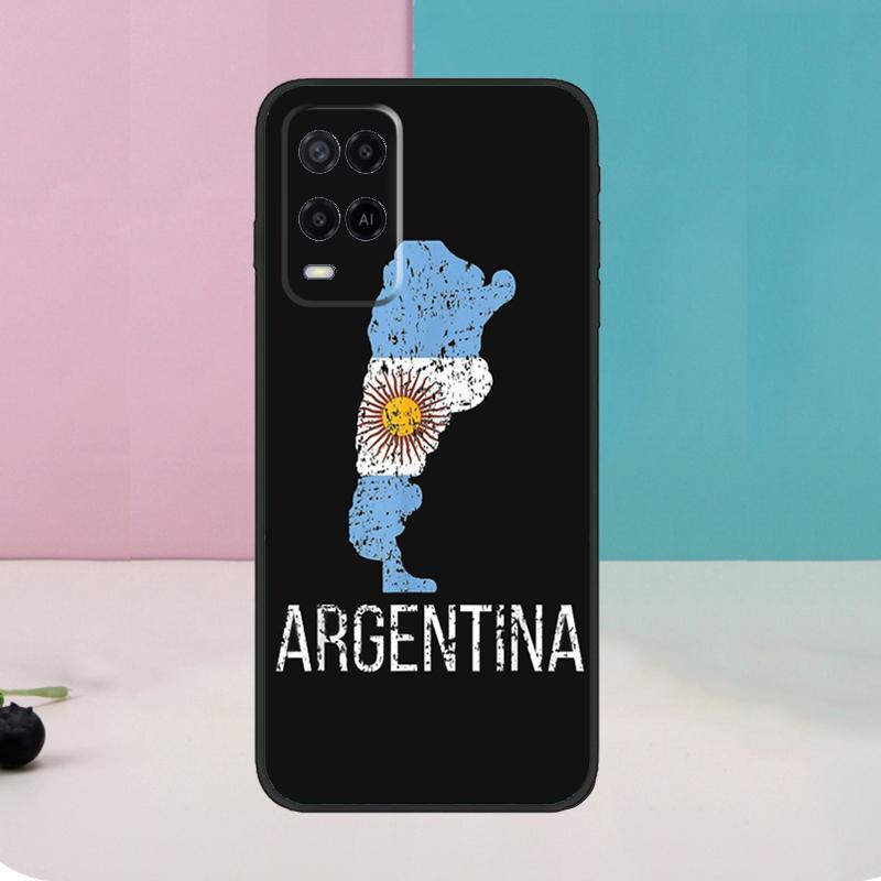 

Argentina Flag Case For Oppo A74 A54 A94 A80 A60 A40 A18 A38 A58 A78 A98 A96 A76 A16 A15 A17 A57 A5 A6 Pro OPPO A54 5G