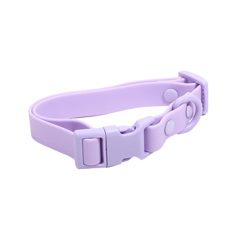 

High Quality Elastic Webbing Pet Collar Pet Adjustable Waterproof Dog Collar No Pull Quick Release Buckle Safety Buckle Chain