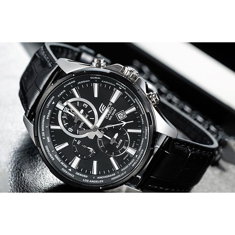 Casio Men EDIFICE Black Watch EFR-304BL-1AVUPF