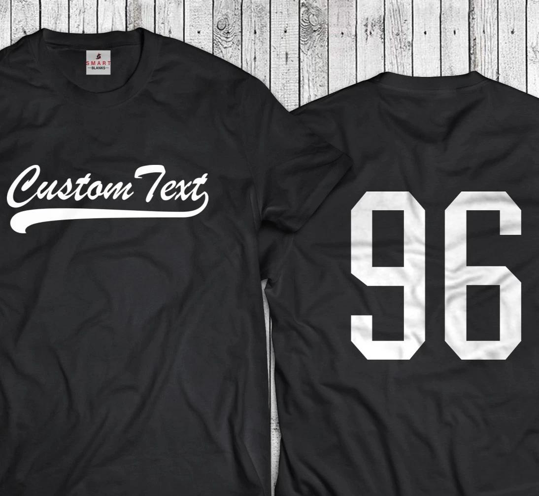 Baseball Custom Name and Number Team T-Shirts Matching Baseball Softball Sports M