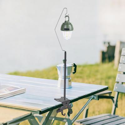 Tankhaken-Organizer, Campinglichthalter, Zubehör, Schwarz, Ideal für Outdoor-Aktivitäten