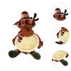 , Woven Basket, Christmas Decoration, Storage Desk Decoration for TV Cabinet, Bookshelf,