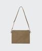 Musinsa Standard Washed Canvas Sacoche [Khaki Brown]