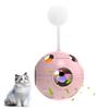 Interactive Cat Toy with Catnip Enrichment Pet Supplies Play Ball Toys for Indoor Cats for Kitten Small Medium Large Home Travel