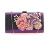 Pearl Clutch Bags Pink Color Girl Best Gift Evening Bags Flower Handmade Style Party Wedding Chian Shoulder Handbags for Luxury