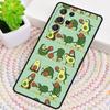 Cute Avocado Fruits Phone Case for Samsung Galaxy note 10 pro S26 Ultra S23 S24 FE S25 S21 S22 PLUS shockproof Cove