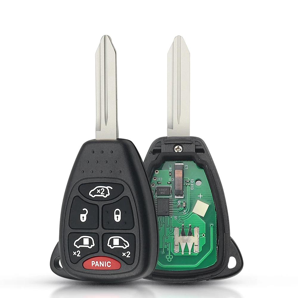 KEYYOU With Battery 315/433Mhz OHT692713AA M3N5WY72XX Car Key For Jeep Chrysler Town Country For DODGE Grand Caravan 2004-2007