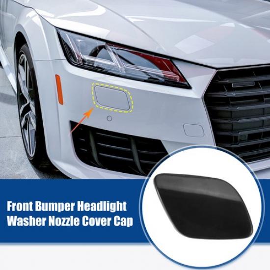 Front Right Headlight Washer Nozzle Cover Cap for Volvo XC60 2010-2013 Black