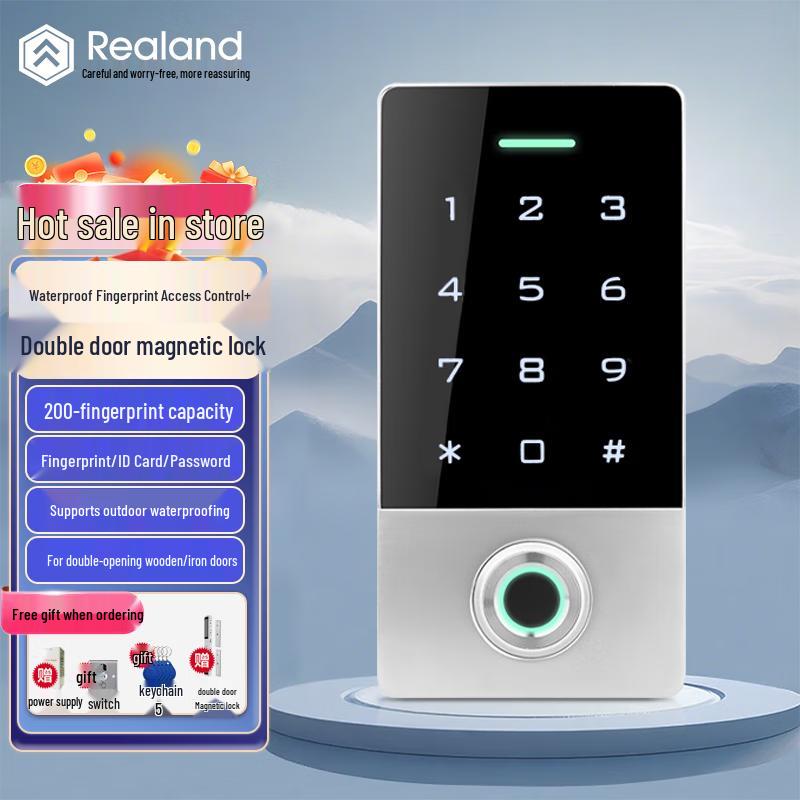 Realand X503 Waterproof Fingerprint Access Control System