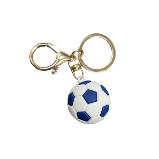 Keychain Pendant, Football Design Key Ring with Lobster Clasp, Thickened Metal Keychain for Backpack Bag Handbag