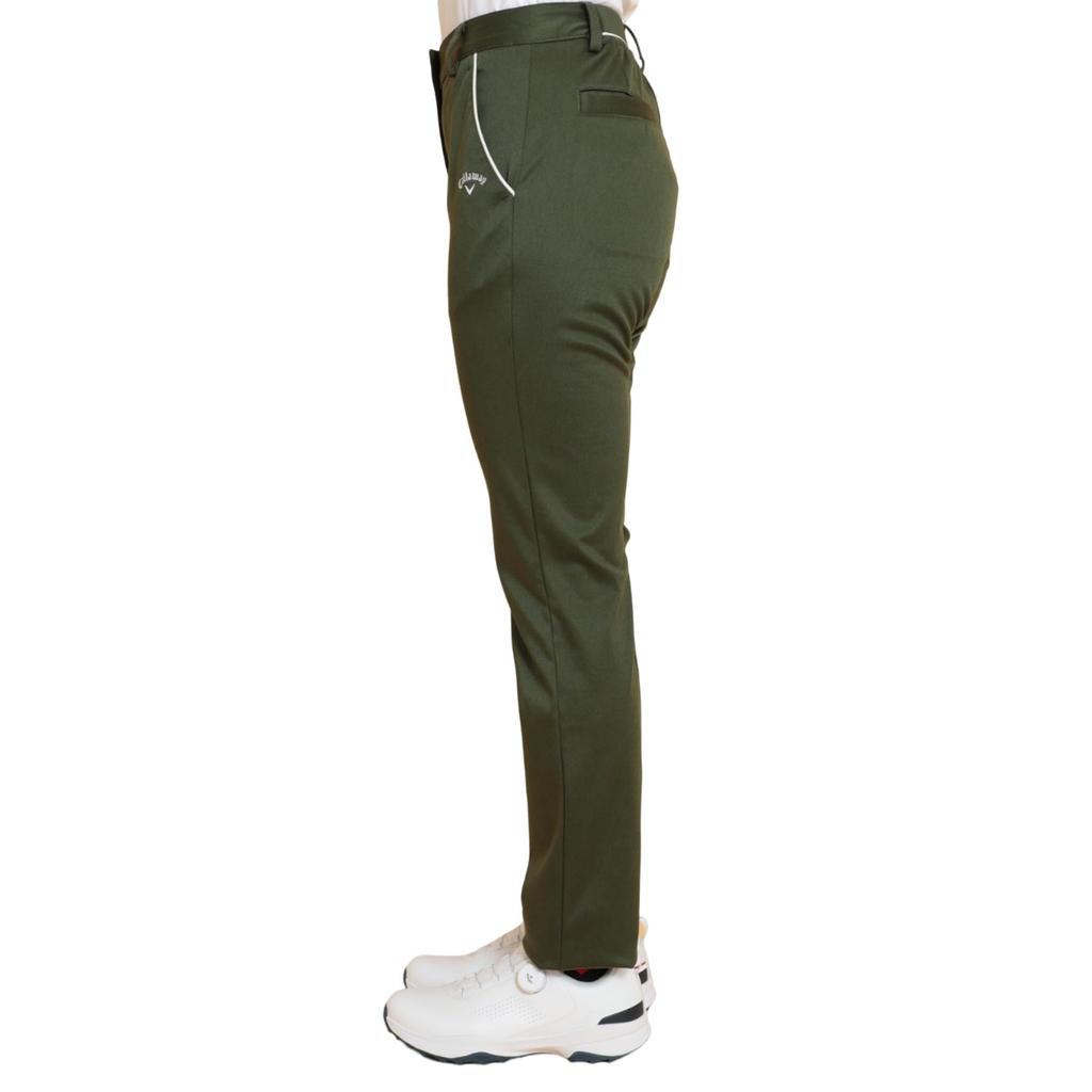 Callaway Stretch Golf Size L Women's 8-Way Water-Repellent Pants, Khaki, (C24226202)