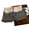 Men's Retro Ethnic Style Breathable Boxer Briefs - Comfortable Printed Shorts