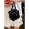 Niche Texture Portable Box Bag Women's 2025 New Fashion Small Square Bag Versatile Messenger Cosmetic Bag Mouth Red Envelope