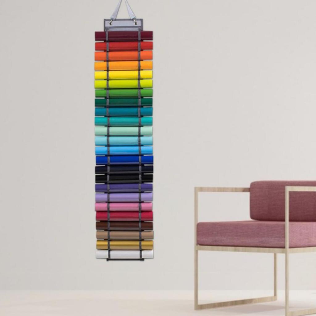 Wall Hanging Organizer Transparent Storage Bag Slim for Office
