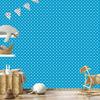 Turquoise Dots Wallpaper, Clear Detail for Living Room and Bedroom 50x1000