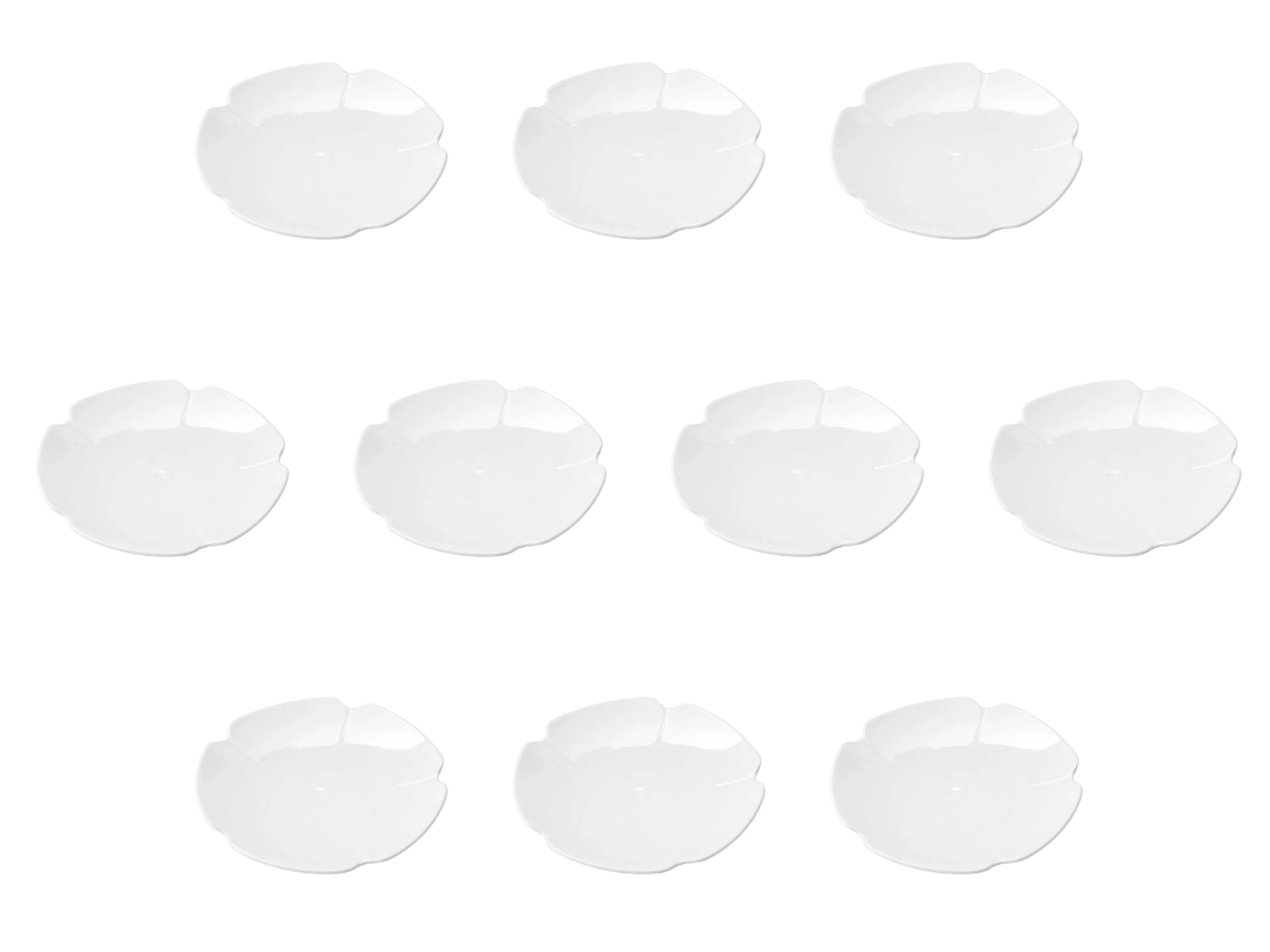 

Set of 10 Kotohana Hibikousa small plates x Small plates Setomonohonpo [11.5 1.7 cm]