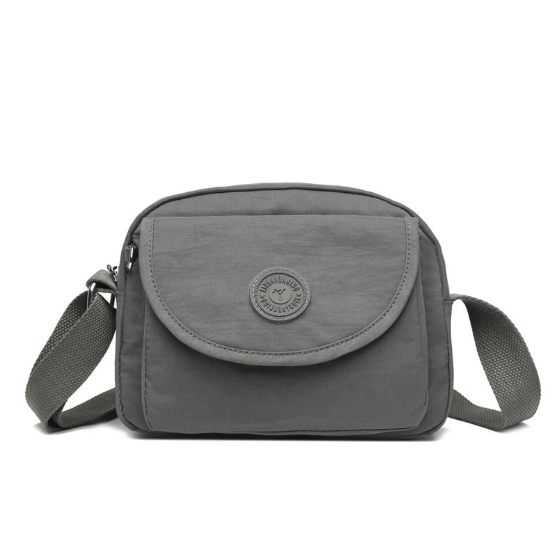 Small Square Bag Women's Shoulder Bag Nylon Crossbody Bag Mobile Phone Bag