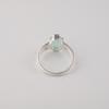 Aqua Chalcedony Gemstone 925 Sterling Silver Jewelry, Pretty Ring For Anniversary Gift CZR-18-19