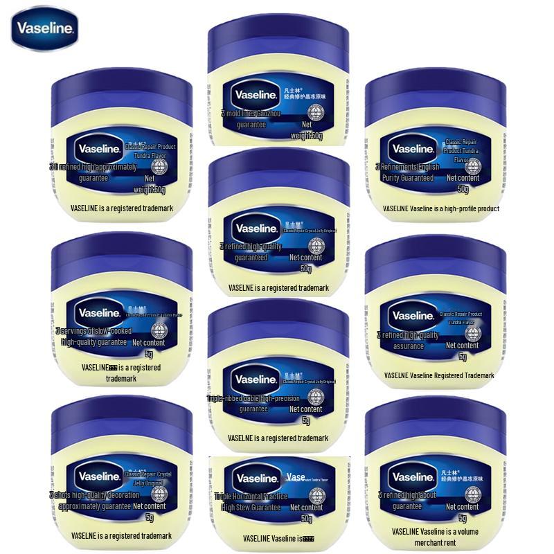 Vaseline Original Repairing Jelly 50g x 10 Pack