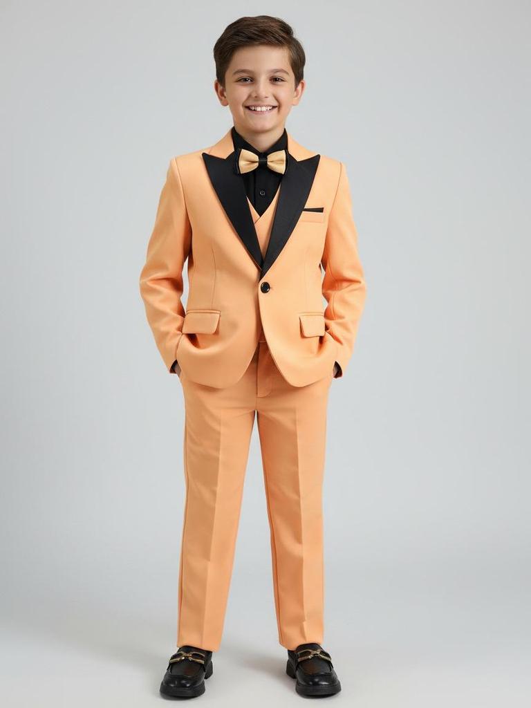 Boys' Formal Three-Piece Suit for Pageboy, Host, or Piano Performance