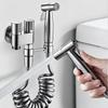1Set Bidet Hand Held High Pressure Toilet Spray With Dual Mode Nozzle Is Very Suitable For Bathroom Cleaning And Toilet Flushing