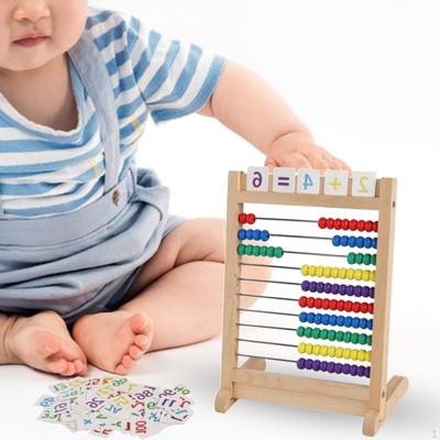 Colorful Wooden Abacus Educational Toy for Elementary Kindergarten Preschool