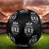 Sporting Fc Soccer Ball, Colorful, Suitable for All Ages, Machine-stitched, PVC Material, Competition Grade, Durable and High Bounce