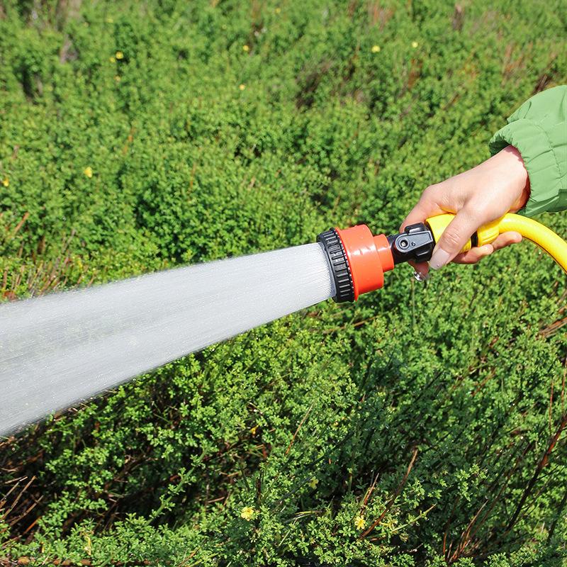 Garden Water Spray Gun High Pressure Water Gun Foam Water Bottle Spray Car Wash High Pressure Sprayer Watering Nozzle