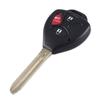 KEYYOU 3 Buttons 4D67 Chip Complete Remote Key For Toyota Rav4 Yaris Venza Scion 2006 2007 2008 2009 2010 HYQ12BBY