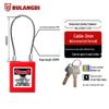 Wanjun Industrial Safety Padlock, Insulated Plastic, LOTO Electrical Lock.