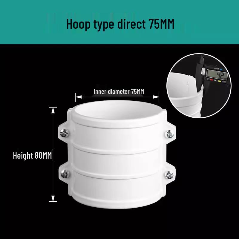 PVC Abwasserrohr Reparatur Halbabschnitt Kupplung Formstücke: Vollständige Spezifikationen