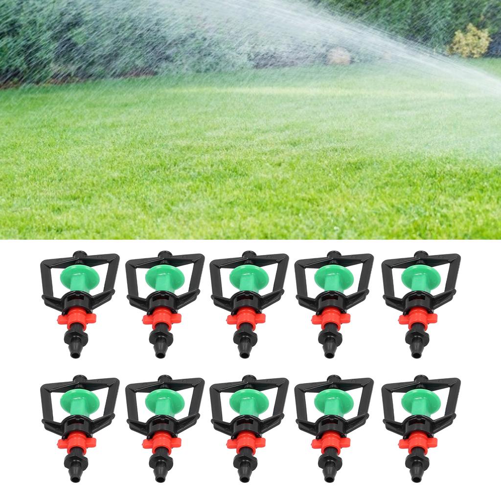 10Set Rotating G Type Micro Nozzle Plants Watering Sprinkler Refraction Spray Nozzle For Greenhouse