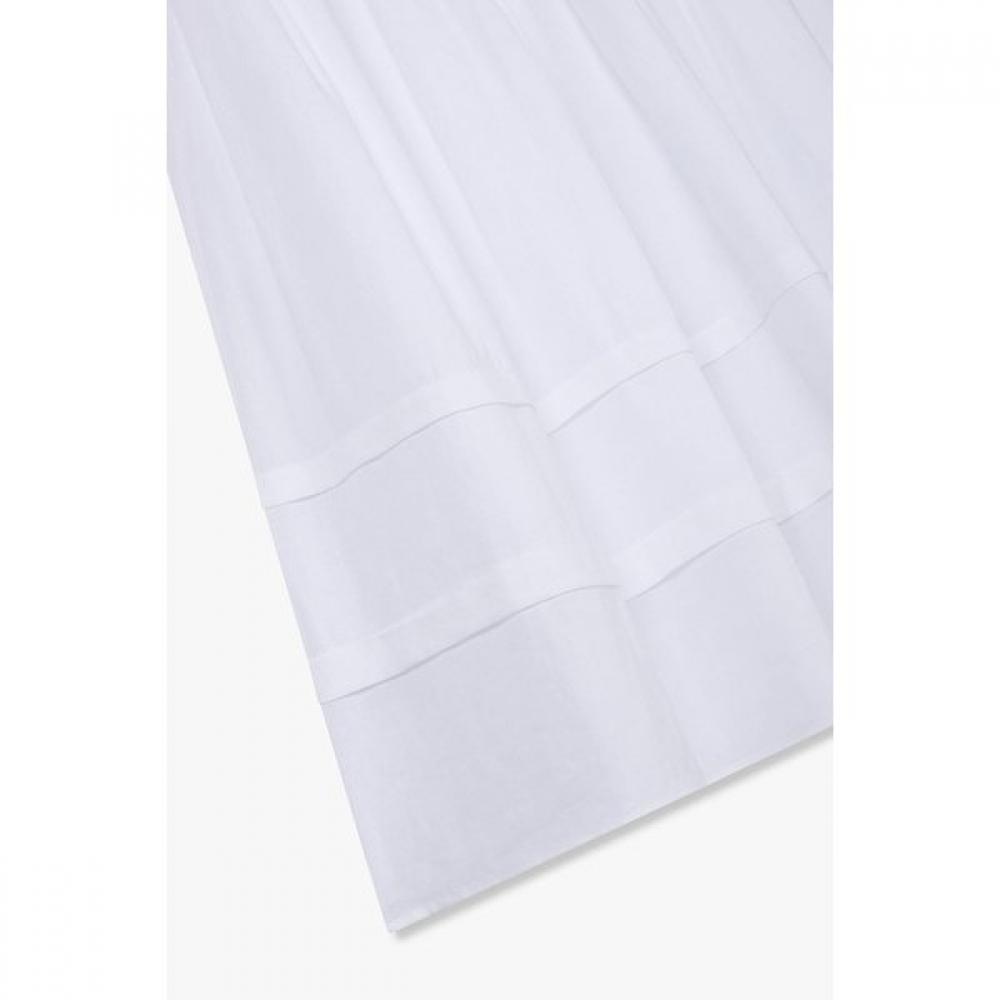 Studio Tomboy Pintuck Shirt Style Shirred Dress  9105341120ct 