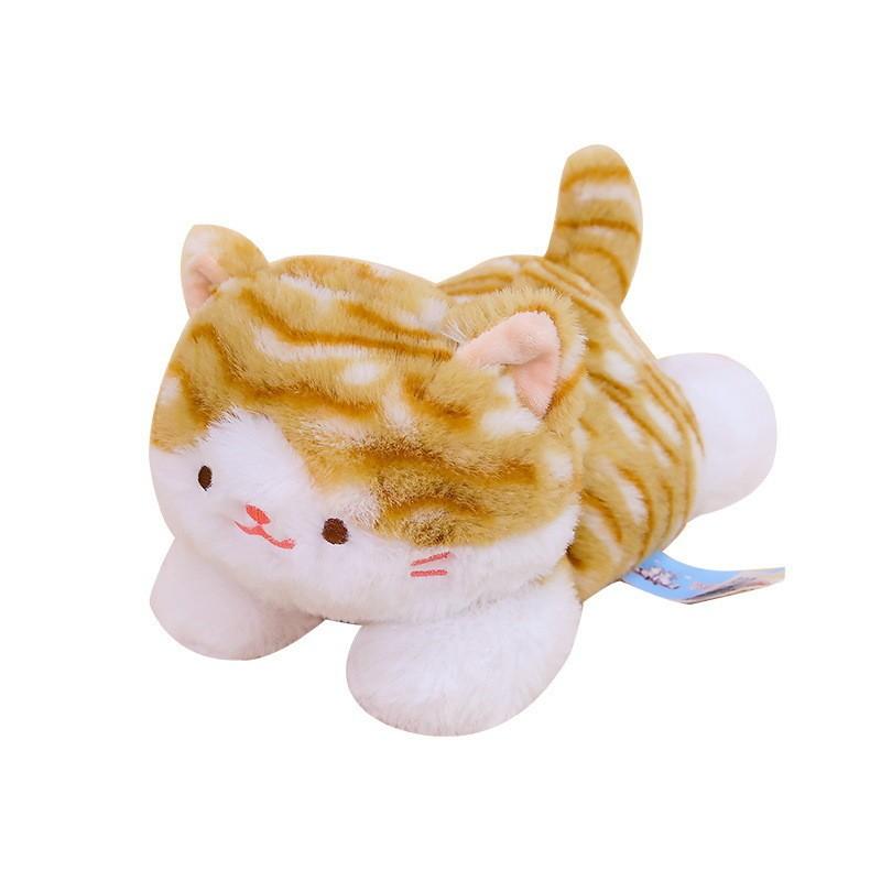 Plush Cat Toy Pillow With Pp Cotton Filling For Gift And Collectors