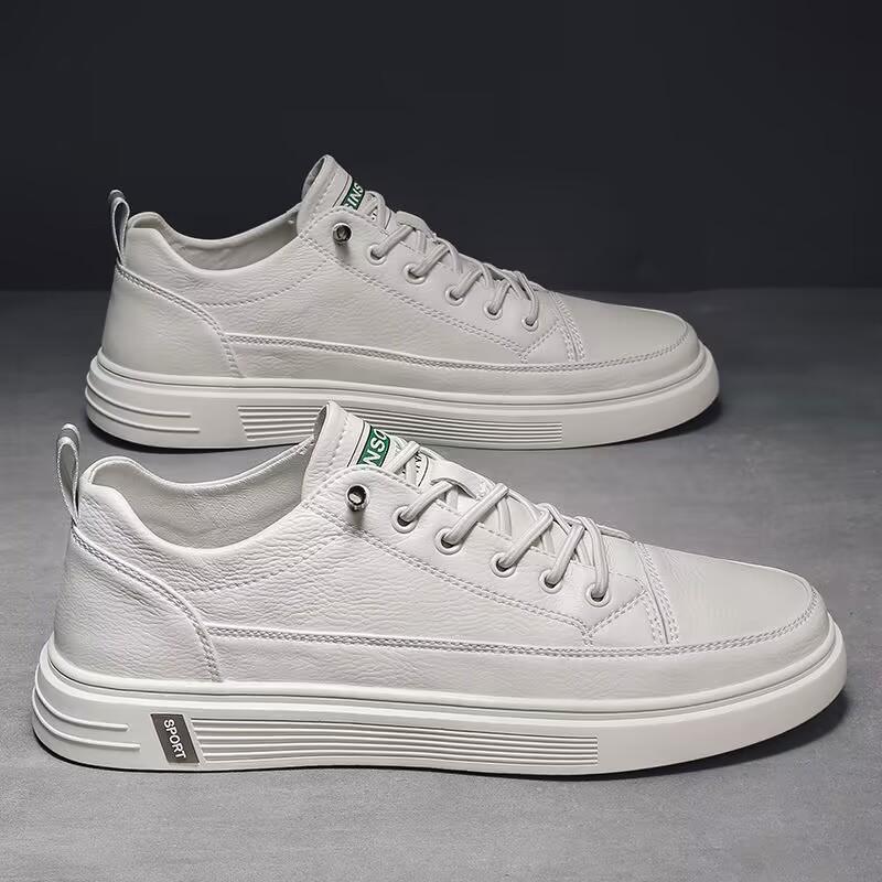 

One-pedal men s shoes new summer little white shoes men s trend board shoes youth leisure sports trendy shoes 44