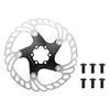BULLSPANN 1 Bicycle Disc Brake 180mm Bicycle Brake Disc 6 Bicycle Floating Disc Brake Rotor for Mountain Road Black Set, Rotor, Rotor, Bolts, E-Bike,