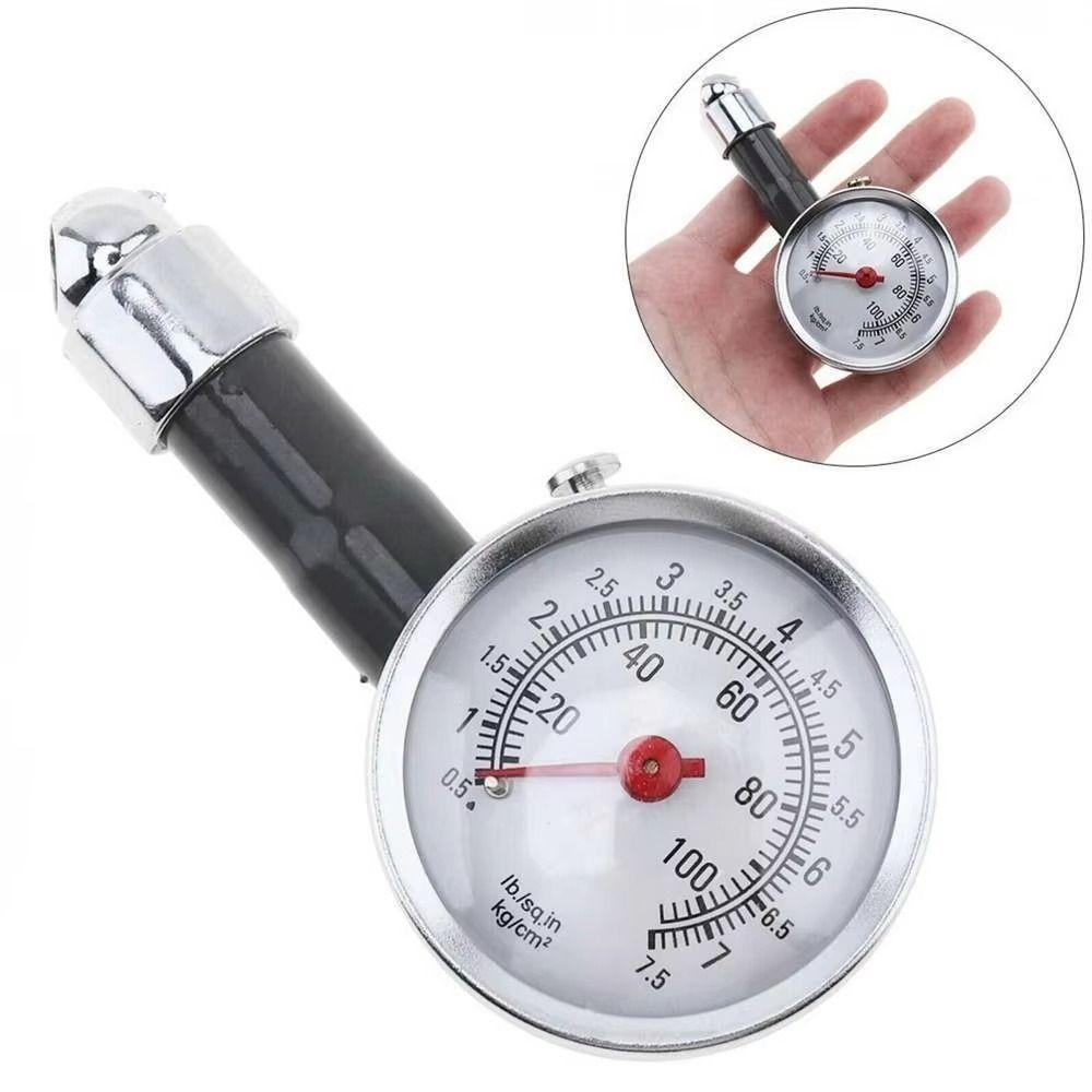 Mini Dial Tire Pressure Gauge High Precision Pressure Monitor Air Pressure Meter Auto Inflation