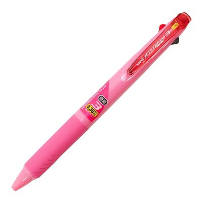 Mitsubishi Pencil 3-Color Ballpoint Pen Jetstream 0.38 Baby Pink Easy Write SXE