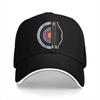 Archery Lover Multicolor Hat Peaked Unisexs Cap Archery Target Bow And Arrow Personalized Visor Protection Hats