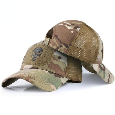  Summer Men's and Women's Universal Baseball Hat Breathable Sun Protection Outdoor Sports Cap Skull Head Personalized Hat