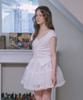LULUCHOU Lovely Puff Sleeve Blouse - White