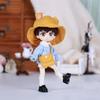 Fischerhut Obitsu11 Schuluniform Hasen-Bärenohren BJD Puppen Outfit 1/12 Puppen