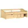 VidaXL Daybed with 3 Drawers IRUN 90x200 Cm Solid Pine Wood 3185213