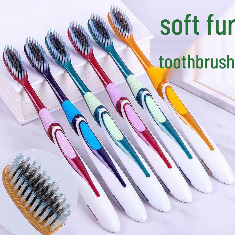 High-Density Soft Bristle Toothbrush Family Pack - Adult-Couple Edition, Individually Packaged, High-End Use.