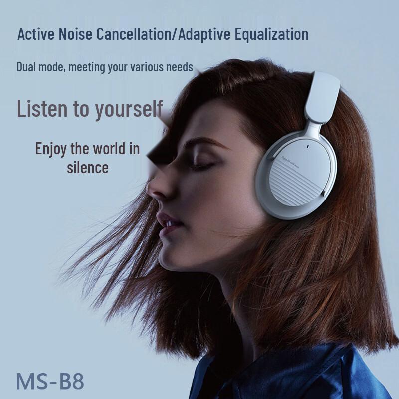 SMVP B8 Wireless ANC Over-Ear Bluetooth Headphones