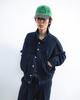 Anglan Heavy Sweat Trucker Jacket - Indigo